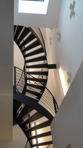 Interior Design stairs by Cleanroom Inc.